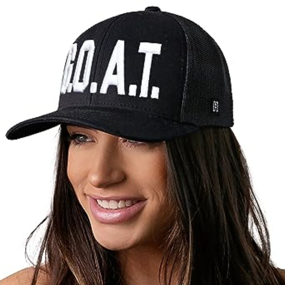 Mesh Snapback Trucker Hat Adjustable Classic Retr… - image 5